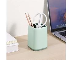 CUTTOW Soporte para bolÃgrafo, soporte para escritorio, taza de lápiz para niñas, niños, organizador de escritorio de cerámica, organizador de maquillaje para oficina, aula, hogar
