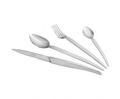 Jean Dubost Créations 40146 StylUp - Cubertería de 16 Piezas (Acero Inoxidable, 23 x 4 x 1 cm)