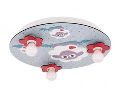 EGLO LALELU iluminación de techo Multicolor - Lámpara (Multicolor, Corriente alterna, 220-240 V, 50-60 Hz)