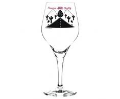 Ritzenhoff Craft Beer Vaso de cerveza, 250 milliliters, Cristal, Schwarz, WeiÃ, Bordeauxrot