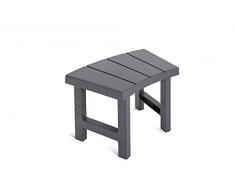 Intex SPA-Juego de 2 mesas Mesa Auxiliar Mediana Accesorio para Jacuzzi, marrón Oscuro