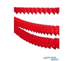 Folat B.V. CorazÃ³n Guirnalda 6Â m Rojo no inflamable