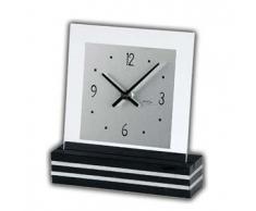 AMS t1107 Cuarzo Colgante de Reloj de Mesa, Madera, Multicolor, 30 x 24 x 12 cm