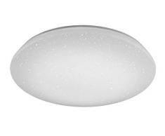 Trio Leuchten Smart Home - Lámpara de techo (plástico), circular, efecto starlight, color blanco