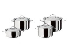 Spring 285850604 Cristal - Batería de cocina de 4 piezas