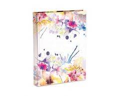 Mareli - Ãlbum de Fotos de 23 x 30 cm, 60 páginas con Papel de Seda, Color Blanco