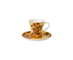 Goebel Taza de cafÃ© Espresso Vincent Van Gogh diseÃ±o de Girasoles - Artis Orbis