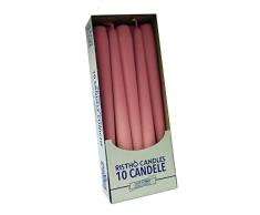 Velas flotantes à 4,5 cm altura 2,7 cm 20 piezas - Rosa antiguo