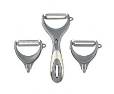 Jamie Oliver Jamie Oliver-3-in-1 Sparschäler (JB1260) Pelador 3 en 1, plástico