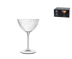Bormioli Luigi Speakeasies Swing - Juego de 6 copas de Martini (22 cl)