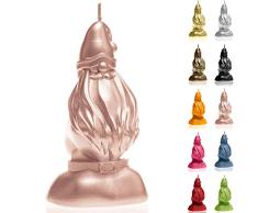 Candellana Funny Santa Vela - DecoraciÃ³n NavideÃ±a - ArtÃ­culos de Navidad - Vela Decorativa - Velas de Navidad Regalos Hechos a Mano