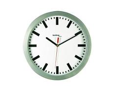 TechnoTrade WT-8800, Plata, 1x AA - Reloj de pared