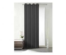 MI CASA Visillo 5082 Negro 140X265