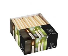 Spaas 50 Velas de Cena Festilux, Cera de parafina Marfil, 32 mm de diÃ¡metro x 250 mm de Alto