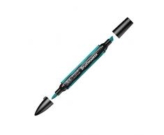 Winsor & Newton Rotulador Brushmarker, Turquoise (C247), Turquesa