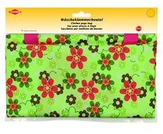 KleiberÂ âÂ Bolsa para Pinzas de la Ropa plÃ¡stico, Tela, Rosa, 27,5 x 29 x 1 cm