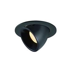 SLV LÃ¡mpara de techo empotrable NUMINOS GIMBLE L/Foco LED, luz de techo, luz empotrada, iluminaciÃ³n interior, 3000 K, 25,4 W, 2150 lÃºmenes, 20 grados, color blanco