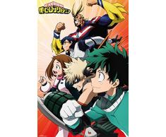 GB Eye, My Hero Academia, Heroes, Maxi Poster 61x91.5cm