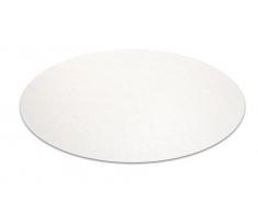 Hometex Biosafe 30 cm Redondo Anti-antimicrobiana Mantel Individual, Transparente
