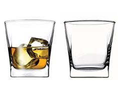 Topkapi McMoulinn - Juego de 3 vasos de whisky (9,1 cm, 310 ml)