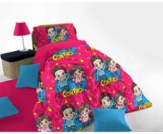 Me Contro TE | EdredÃ³n Cama Individual de Microfibra | EdredÃ³n de Invierno | Producto Oficial