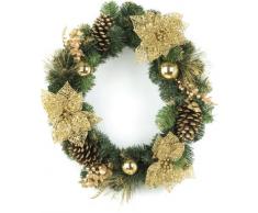 Festive Corona de Pascua, Golden