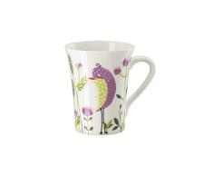 Hutschenreuther My Mug Collection Birdie - Taza con asa, color rosa