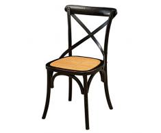 BISCOTTINI INTERNATIONAL ART TRADING Silla de Madera, Media