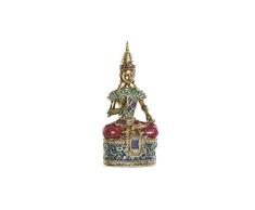 DKD Home Decor Figura Decorativa de la Marca Dorado Buda Resina (13 x 7 x 27 cm) (Referencia: S3019757)