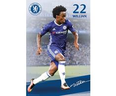 GB Eye LTD, Chelsea, Willian 16/17, Maxi Poster, 61 x 91,5 cm