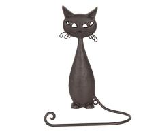Clayre & Eef 6Y3175 - Toallero para Invitados, diseÃ±o de Gato 19 x 9 x 28 cm.