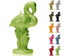 Candellana Hecho a Mano Flamingo Classic Vela de Regalo - Divertida - Vela Decorativa - Decoración del Hogar - Regalos para Amigos - Mecha de Algodón - Tiempo de Quemado 24h - Vela Lime