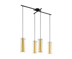 EGLO 97653 lámpara colgante E27, 60 W, Negro
