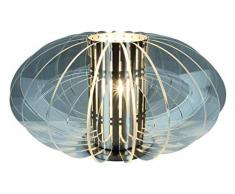 Naeve Leuchten 322931 - Lámpara de mesa (metal y fibra acrÃlica, bombilla E27 de 60 W no incluida, 42 x 22 cm)