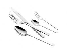Esmeyer Christine - Cubertería (24 Piezas) de Acero Inoxidable 18/10, Plata, 27 x 25,5 x 4 cm