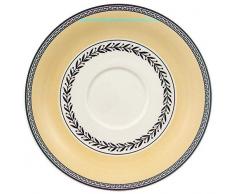 Villeroy & Boch Audun Ferme Plato para taza de expreso, 14 cm, Porcelana Premium, Blanco/Colorido