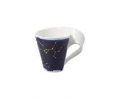 Villeroy & Boch 10-1616-5821 NewWave Stars asa, Elegante Taza con Motivo de Sagitario, Porcelana Premium, Apta para lavavajillas, Blanco/Azul, 300Â ml, Porcelain