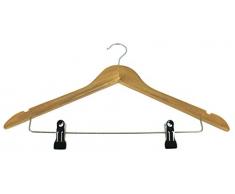 PAMEX - Percha Madera Hotel con Pinzas