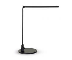 Lámpara LED de escritorio, lámpara de mesa, 60 LED integrados, diseño moderno, fabricado en aluminio de calidad, stream en negro 8201390