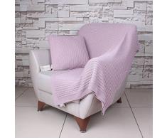 Bottega Tessile Plaid Cipria Cama 90 (130 x 170 cm)