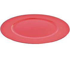 DKD Home Decor Centro de Mesa Rojo PP (Polipropileno) Navidad (33 x 33 x 2 cm)