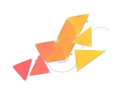 Nanoleaf Shapes Triangle Starter Kit, 9 TriÃ¡ngulos Luminosos LED RGBW - Apliques de Pared Interior Modulares, Luces Led Inteligentes 16M Colores WiFi, Compatible con Alexa, para DecoraciÃ³n y Gaming
