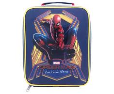 Marvel - Bolsa de Almuerzo para niños, poliéster 600D, Multicolor, Talla única