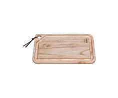 Tramontina - Tabla de cortar Churrasco, 40 x 24 x 1,8 cm, madera de teca
