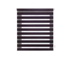 Blindecor Estor Enrollable Doble Tejido Noche Y Dia, Violeta, 120X180