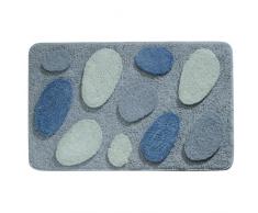 InterDesign Pebblz - Tapete, 86 x 53 cm, Color Azul