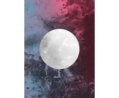 Komar Wandbild Von Solum Luna | Poster, Bild, Wohnzimmer, Schlafzimmer, Dekoration, Kunstdruck | ohne Rahmen | P095D-50x70 fotomural, carbÃ³n