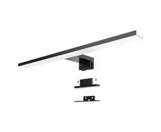 Aogled LED Espejo Luz BaÃ±o 6500K Blanco frÃ­o IP44 Impermeable Espejo Gabinete IluminaciÃ³n LÃ¡mpara 40cm 820LM BaÃ±o LÃ¡mpara Pared Espejo Luz, Montaje 3 en 1