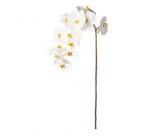 EUROCINSA Ref.43114C01 ORQUIDEA PHALAENOPSIS, Caja de 6uds, Blanco, 112cm