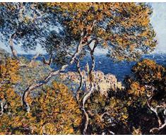 Cuadro Bordighera. Impresión digital sobre lienzo. Pintura de Claude Monet